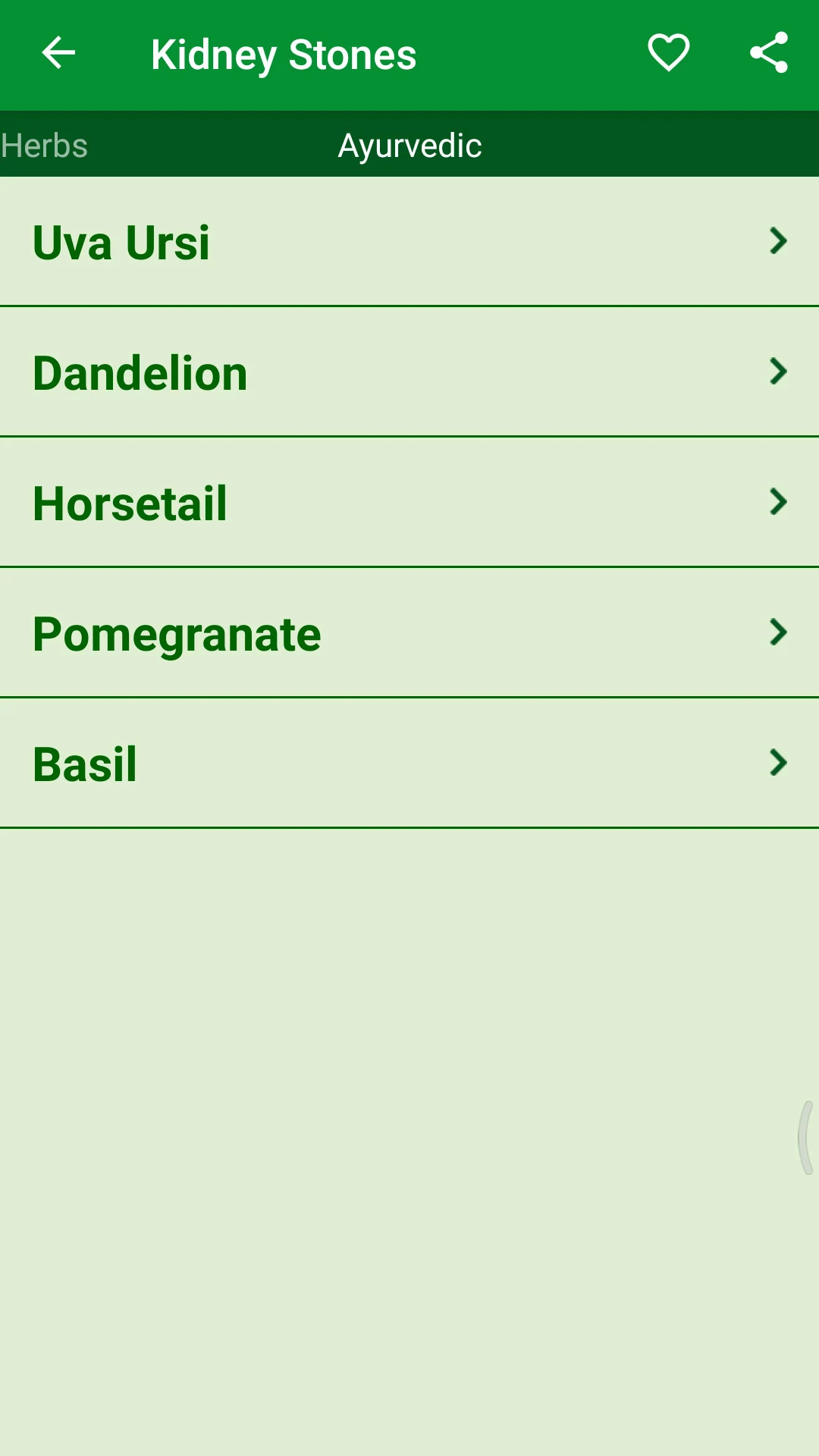 Herbal Cure screenshot