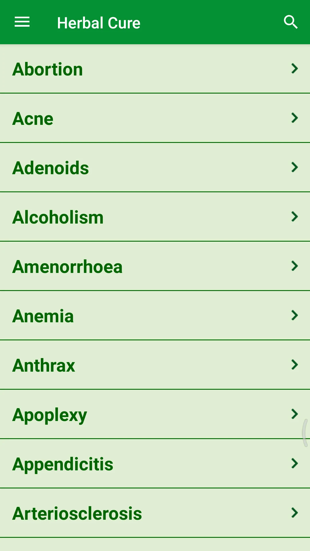 Herbal Cure screenshot